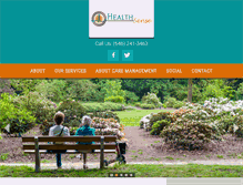 Tablet Screenshot of health-sense.org